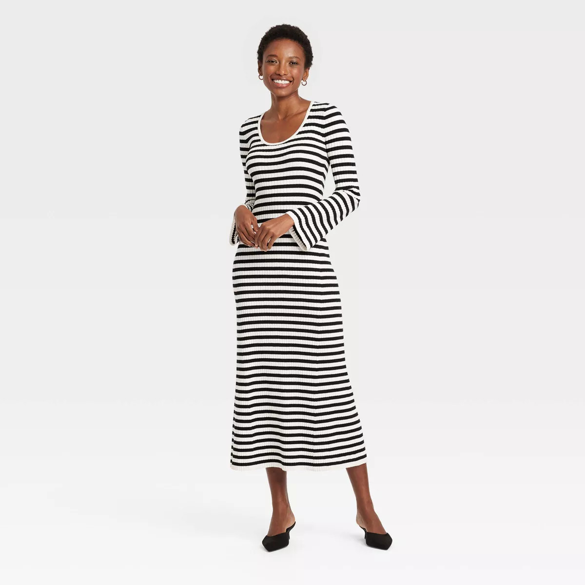 Women's Long Sleeve Maxi Sweater Dress - A New Day™ | Target