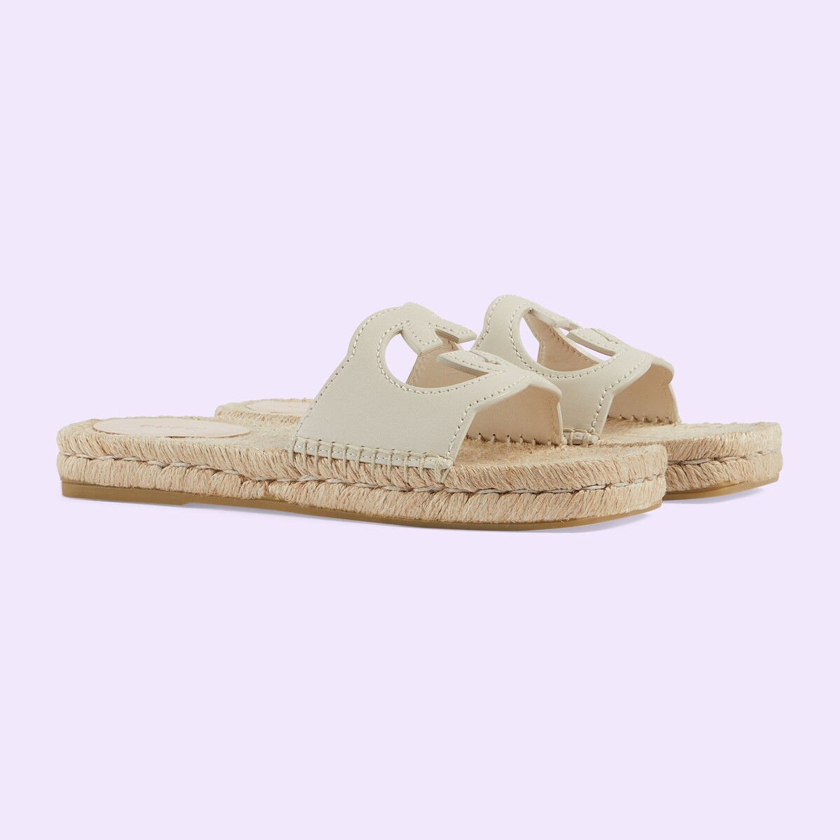 Women's Interlocking G cut out slide sandals | Gucci (US)