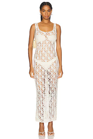 Lovers and Friends Penny Maxi Dress in White from Revolve.com | Revolve Clothing (Global)