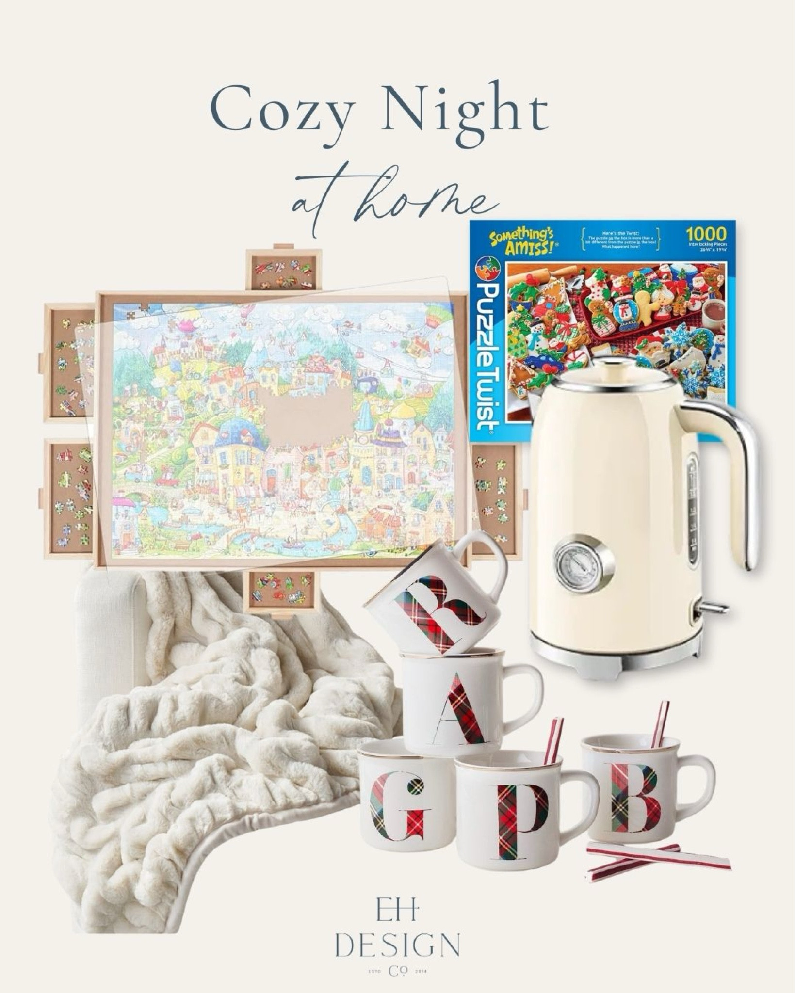 Make Time for You This Holiday Season ✨

Amidst the hustle and bustle of holiday prep, don’t forget the most important part—taking care of you! This time of year can be magical, but it’s also busy, and a little self-care goes a long way.

Here’s how we’re slowing down and savoring the season:
🧣 Cozy Blanket: Wrap yourself in the ultimate comfort with a plush, warm blanket perfect for chilly evenings by the fire.
🍵 Hot Tea: Nothing beats a steaming cup of tea to help you unwind and find your zen amidst the chaos.
🧩 A Good Puzzle: Dive into a quiet, satisfying activity that clears your mind and lets you recharge.

We’ve linked all our favorites on LTK so you can add these self-care staples to your routine. Because when you take care of yourself, you can bring even more joy to the holidays. 🌟

#HolidaySelfCare #CozyVibes #EHStyleSnippets

#LTKGiftGuide #LTKHoliday #LTKSeasonal