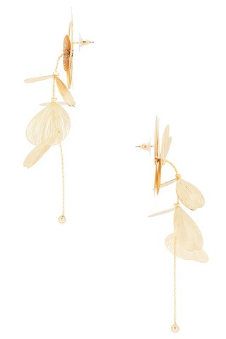 Claire Earrings in Gold | Revolve Clothing (Global)