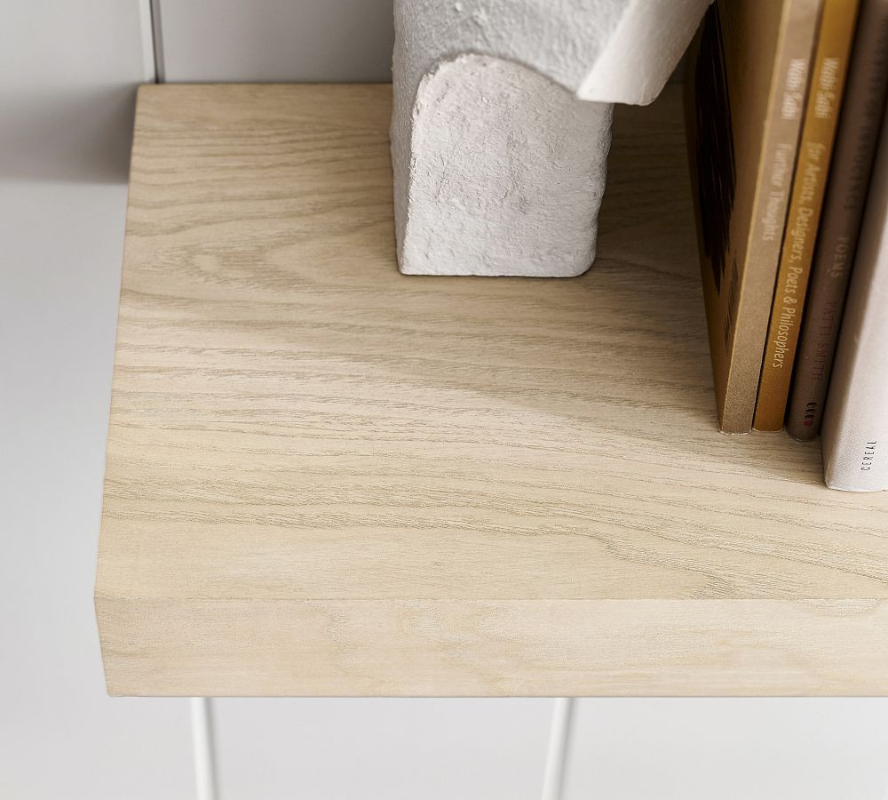 Brighton Floating Wood Shelves | Pottery Barn (US)