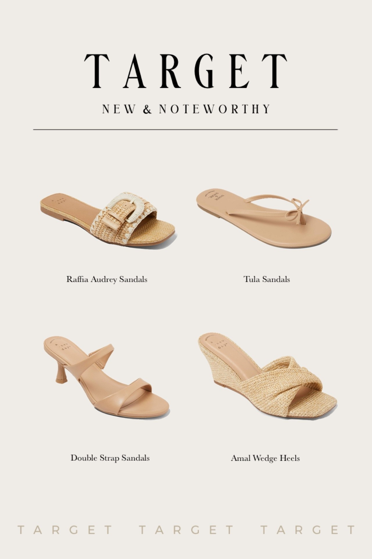 New at Target 🎯 

#springsandals #flats #wedgeheels #heels #sandals target hat country concert 

#LTKootd #LTKOver40 #LTKWorkwear