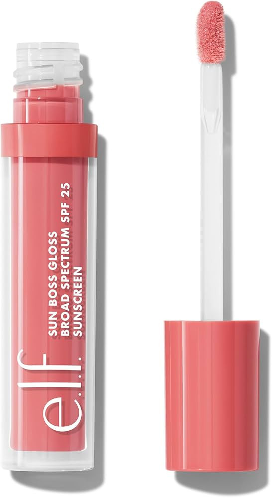 e.l.f. Sun Boss Gloss SPF 25, Pigmented Lip Gloss for a High Gloss Finish, Moisturising & Nourish... | Amazon (DE)