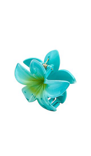 Emi Jay Super Bloom Clip in Turquoise. | Revolve Clothing (Global)