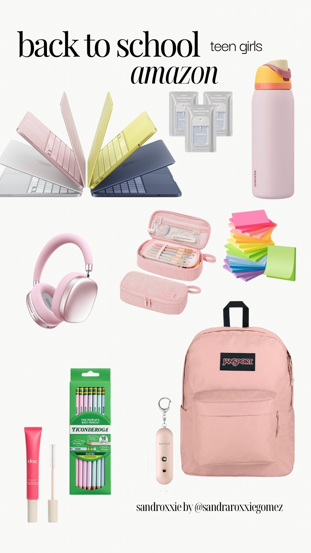 Back to school for teen girls 

Backpack, laptop, headphones, water bottle and hair care

#LTKKids #LTKmomlife #LTKSaleAlert