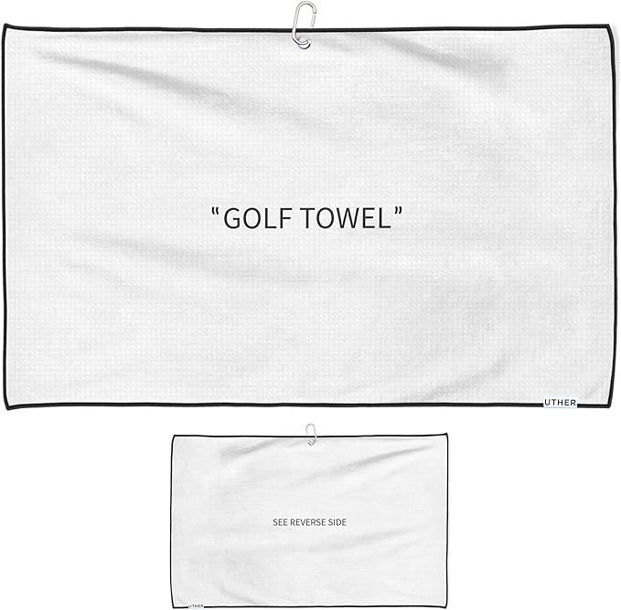 Uther Golf Towel - CART - 20+ Original Designs | Amazon (US)