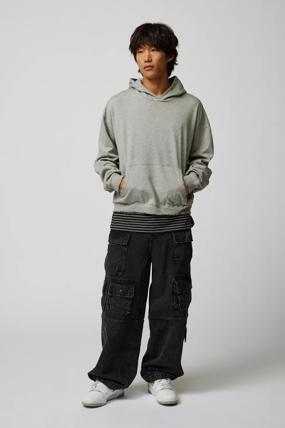 BDG Bonfire Washed Hoodie Sweatshirt | Urban Outfitters (US and RoW)