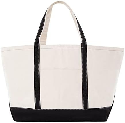 CB STATION Large Classic Tote - Canvas Tote Bag for Women - Multi-Colored Design, Perfect for Tra... | Amazon (US)