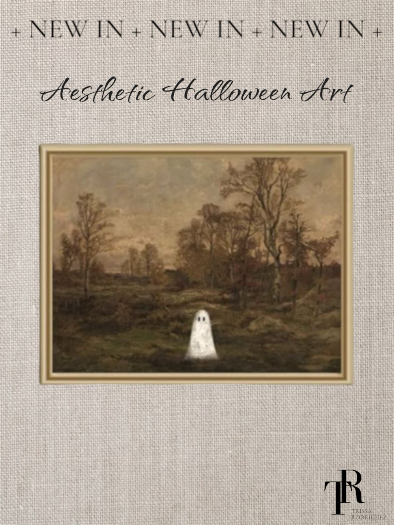 Perfect spooky yet cute Halloween art! 👻

5 different styles to choose from - this is one of my faves. 👻👻


#amazon #amazonhome #halloween #halloween2024 #halloweenfind #halloweensale #amazonsale #moodyfall #halloweendecor #halloweenfinds2024 #fallvibes #spookyhalloweendecor #halloweenart #ghostart  

#LTKFallSale #LTKSeasonal #LTKHome