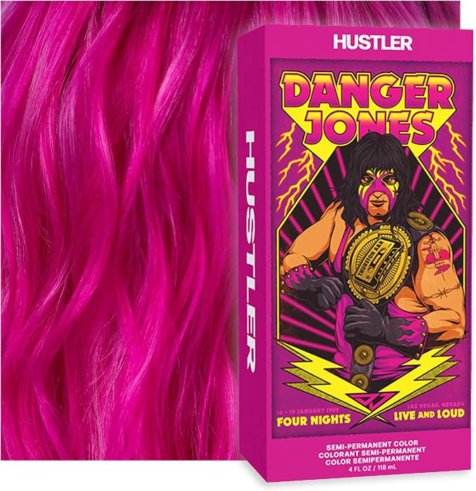 Danger Jones Semi-Permanent Hair Color (Hustler - Pink) | Amazon (US)