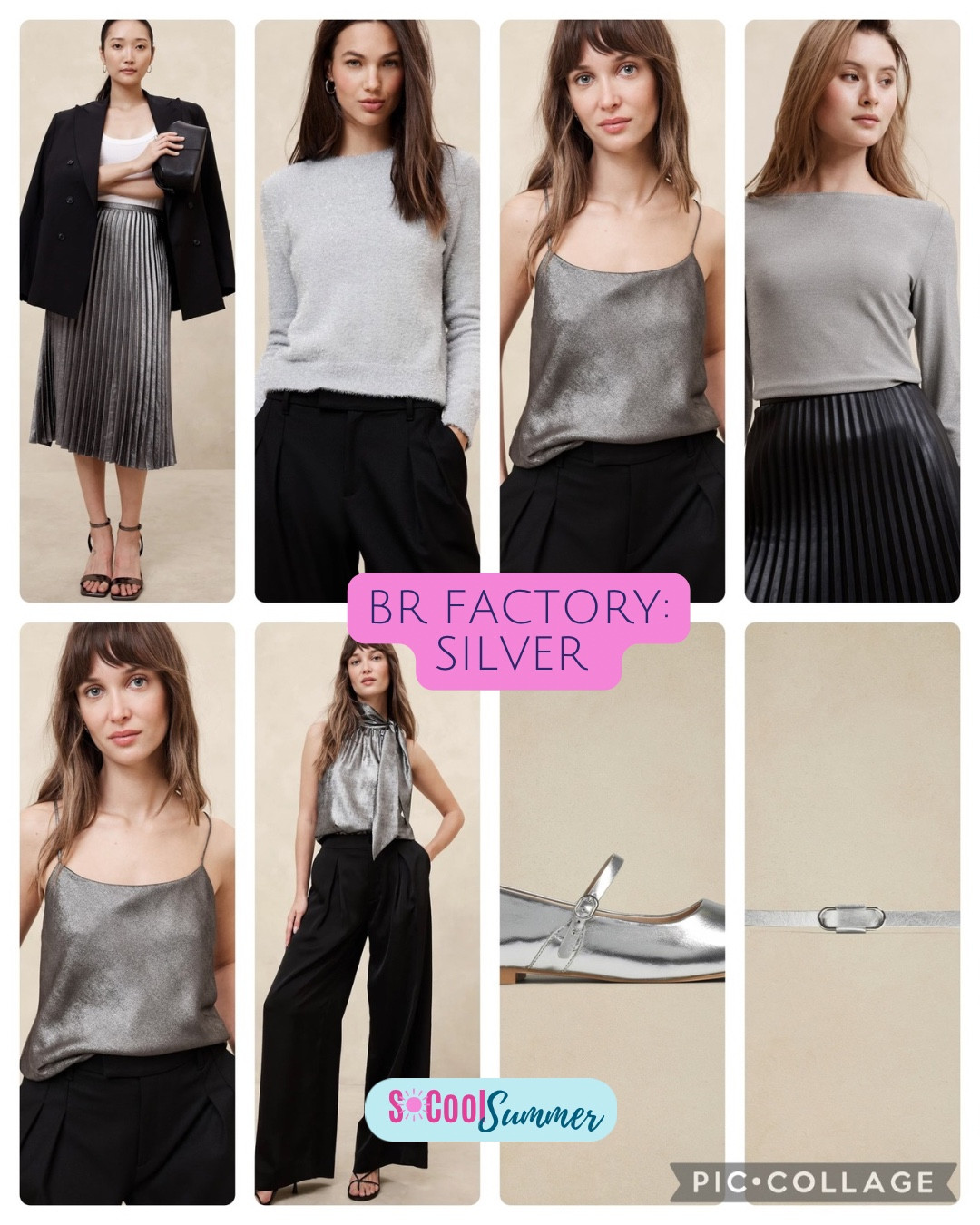 Silver for cool gals at Banana Republic Factory.

#hocsummer #coolsummer #lightsummer #truesummer #softsummer #pastelsummer #darksummer #brownsummer #sweetpeasummer #summerpalette #summerfinds

#LTKSeasonal #LTKCyberWeek #LTKHoliday