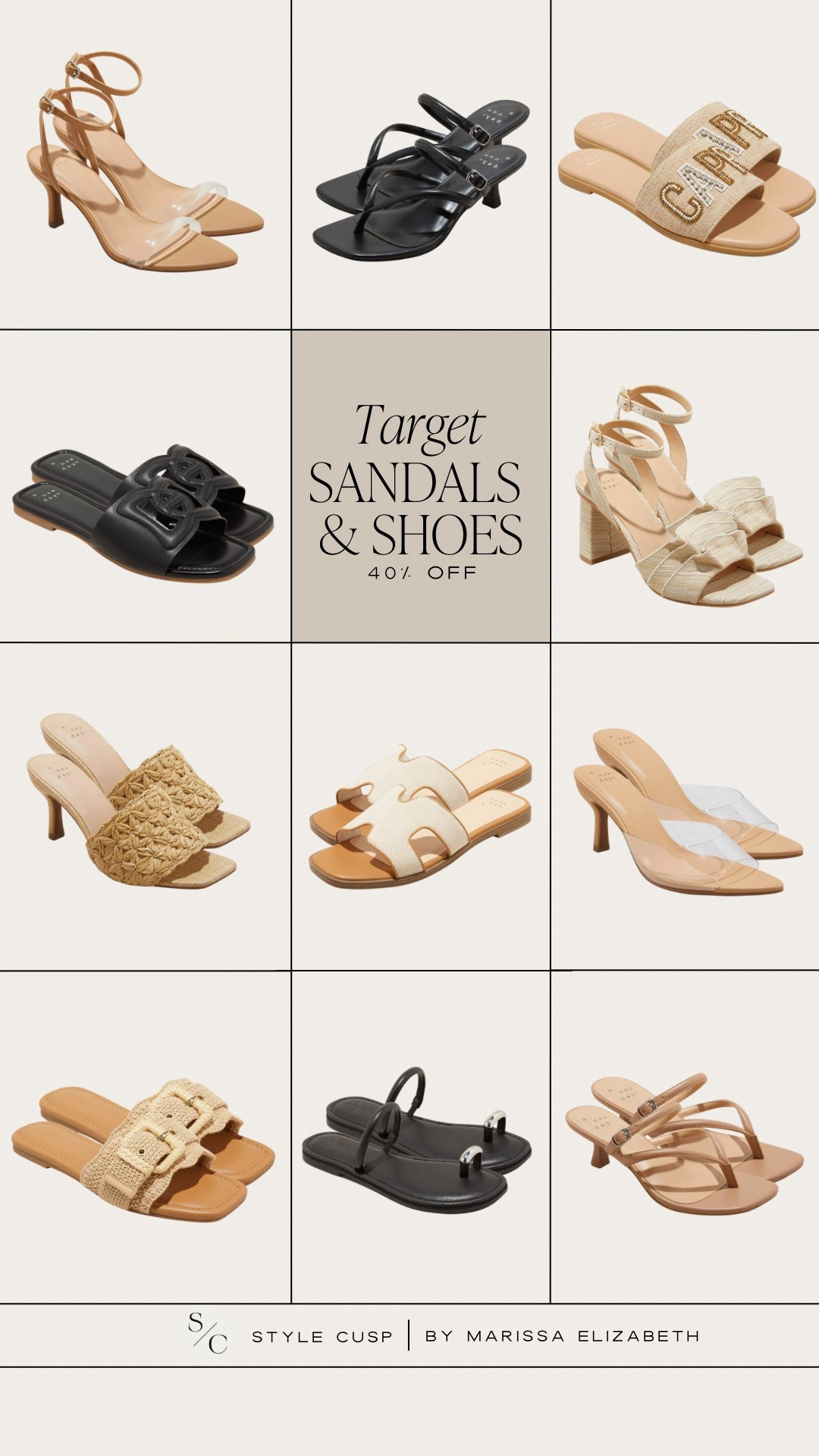 Target Sandals & Shoes Sale 🎯 40% off!

Spring shoe, spring style, spring fashion, target sandal, target style, shoe sale



#LTKSaleAlert #LTKSpringSale #LTKShoeCrush