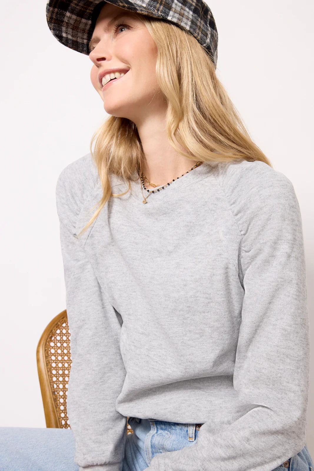 Lowell Brushed Pullover | Evereve