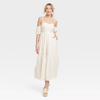 Women's Puff Short Sleeve A-Line Dress - Universal Thread™ | Target