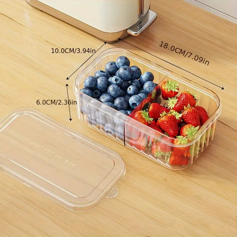 1Pc Leak-Proof Refrigerator Storage Box With Lid - Bpa-Free, Stackable Freshness Keeper For Fruit... | Temu Affiliate Program