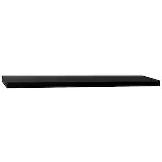 Home Decorators Collection 8 in. D x 36 in. L x 1-1/4 in. H Black Slim Shelf-HDCSL36B - The Home ... | The Home Depot
