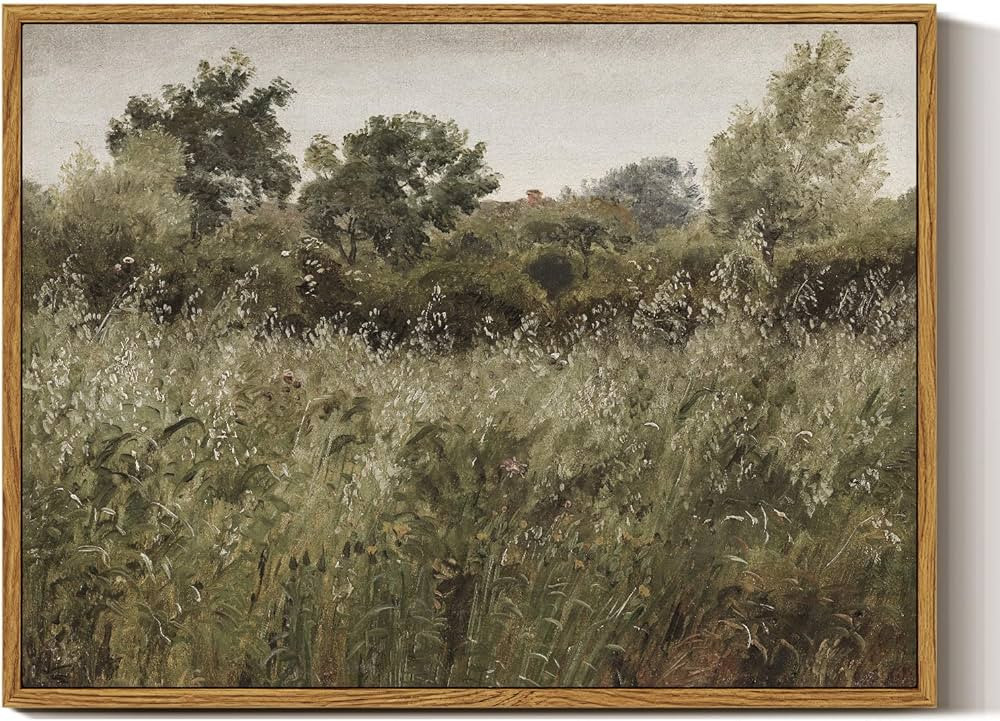 InSimSea Framed Canvas Wall Art Room Decor, Vintage Wall Art Wilderness Landscape Painting Prints... | Amazon (CA)