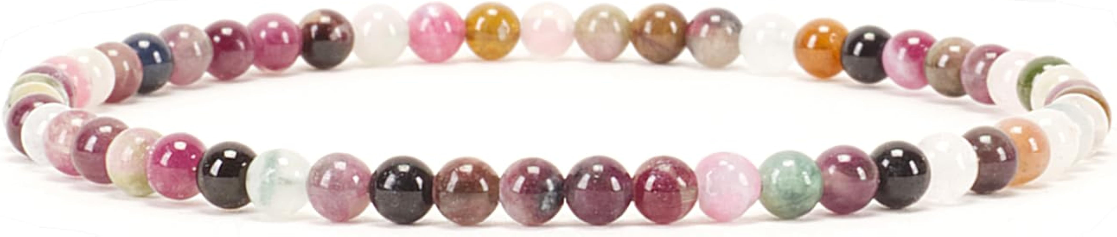 Cherry Tree Collection - Small, Medium, Large Sizes - Gemstone Beaded Bracelets For Women and Men... | Amazon (US)