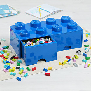 Lego® X-Large Storage Drawer Grey | The Container Store