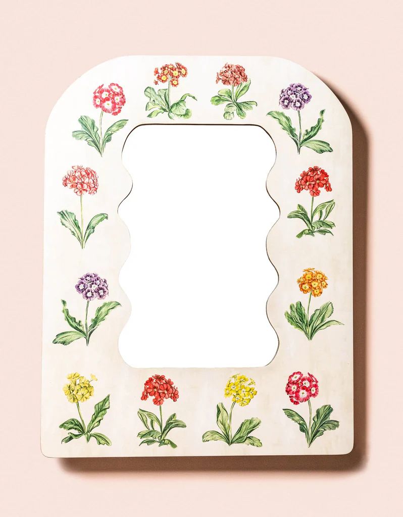 OTM Exclusive: Fleur Home x Riley Sheehey Primrose Print Mirror | Over The Moon