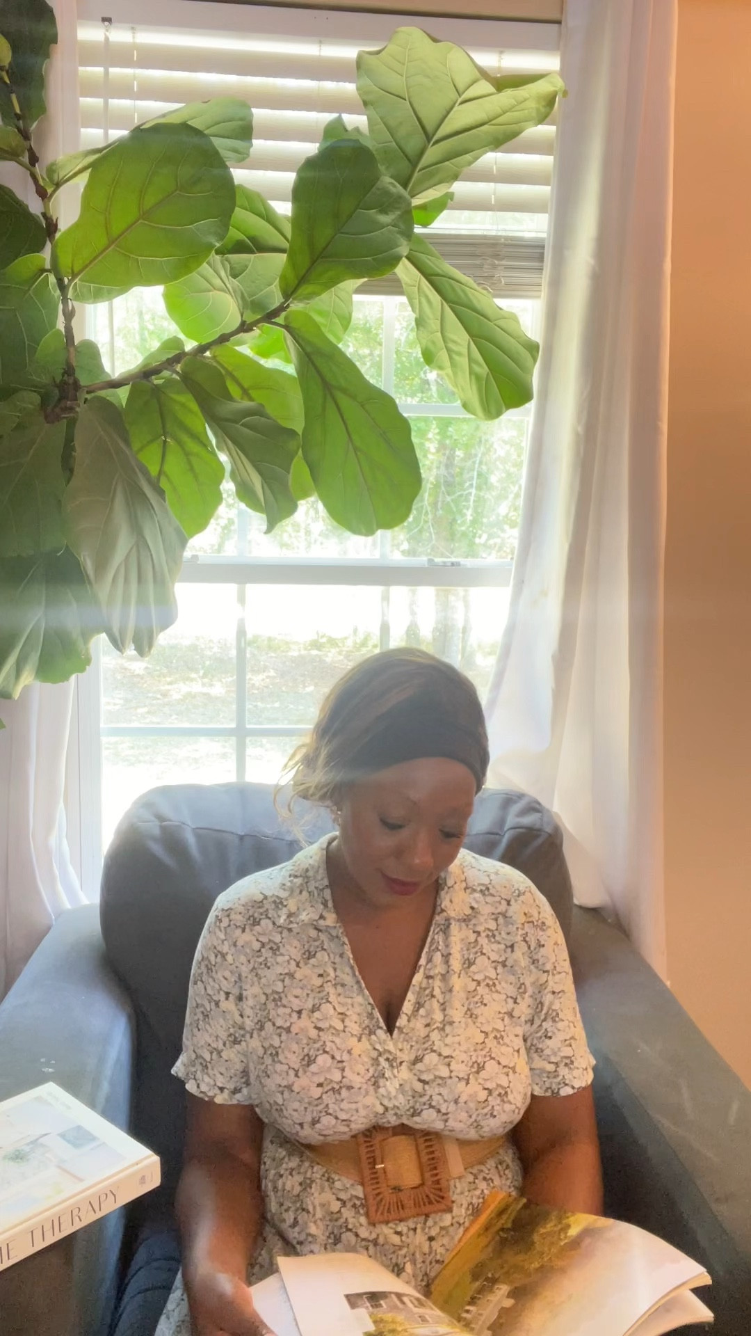 My favorite spot in our home is this cozy chair in our living room by a window beneath our lovely fiddle leaf tree we named Louis 🪴😍😂 As a busy wife, homemaker, homeschooler, homesteader and content creator I love this place to recharge each day. With a hot cup of tea or coffee I can pray, dream, think and plan 😍 I also love reading a great book or magazine, writing notes or scheduling things in my planner. Where is your favorite spot in your home? Leave me a comment below ❤️ #home #happyhome #homemaker #homemakersoftiktok #homemakers #mom #momlife #momsoftiktok #peace #refresh #interiordesign #interiordecor #wellness #contentcreator #contentcreatorjourney #livingroom #cozychair 

#LTKfindsunder100 #LTKhome #LTKfamily