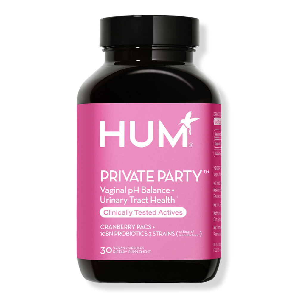 Hum Nutrition Private Party Vaginal Probiotics for pH Balance & Urinary Tract Health | Ulta