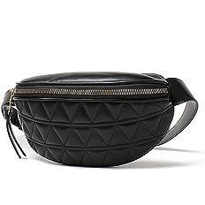 Amazon.com | Fashion Waist Packs for Women Fanny Packs Quilted Belt Bag Festival Bum Bags Crossbo... | Amazon (US)