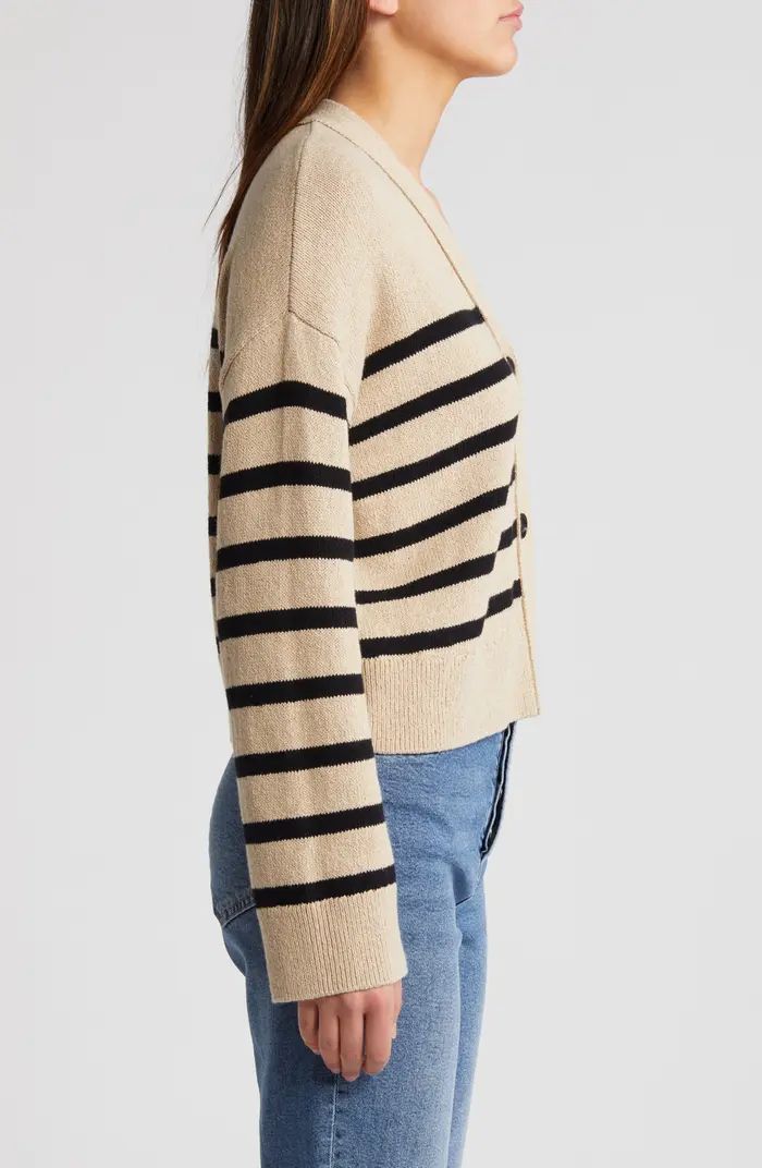 Rails Geneva Stripe Cotton Blend Cardigan | Nordstrom | Nordstrom