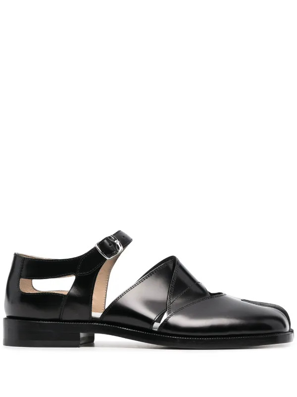 Tabi cut-out leather sandals | Farfetch Global