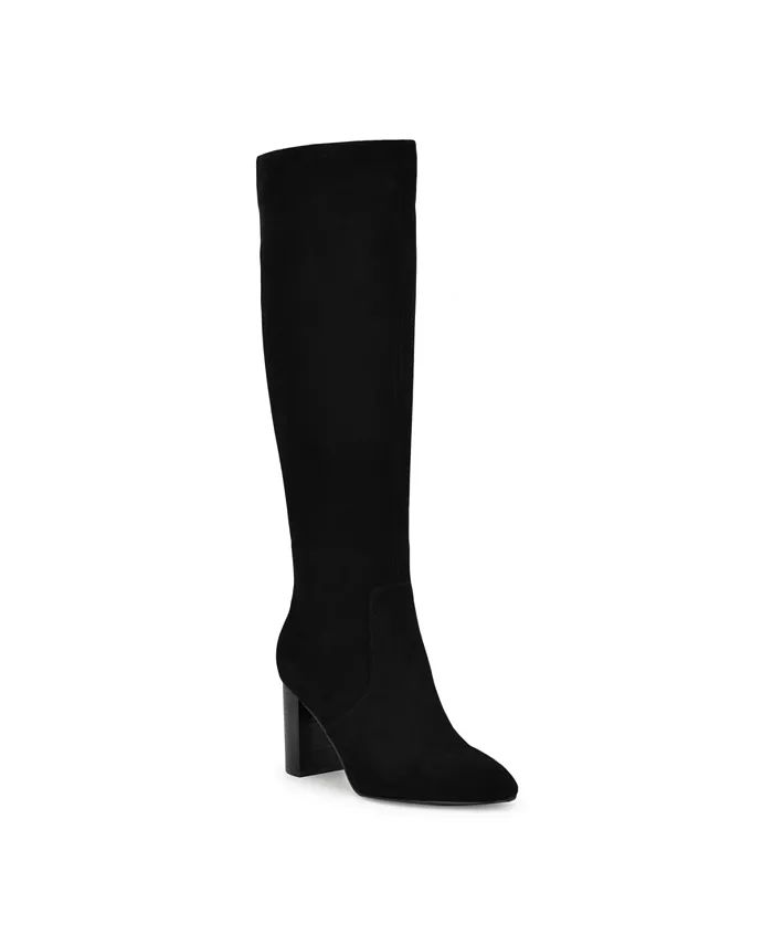 Women's Otton Stacked Block Heel Dress Boots | Macy's Canada