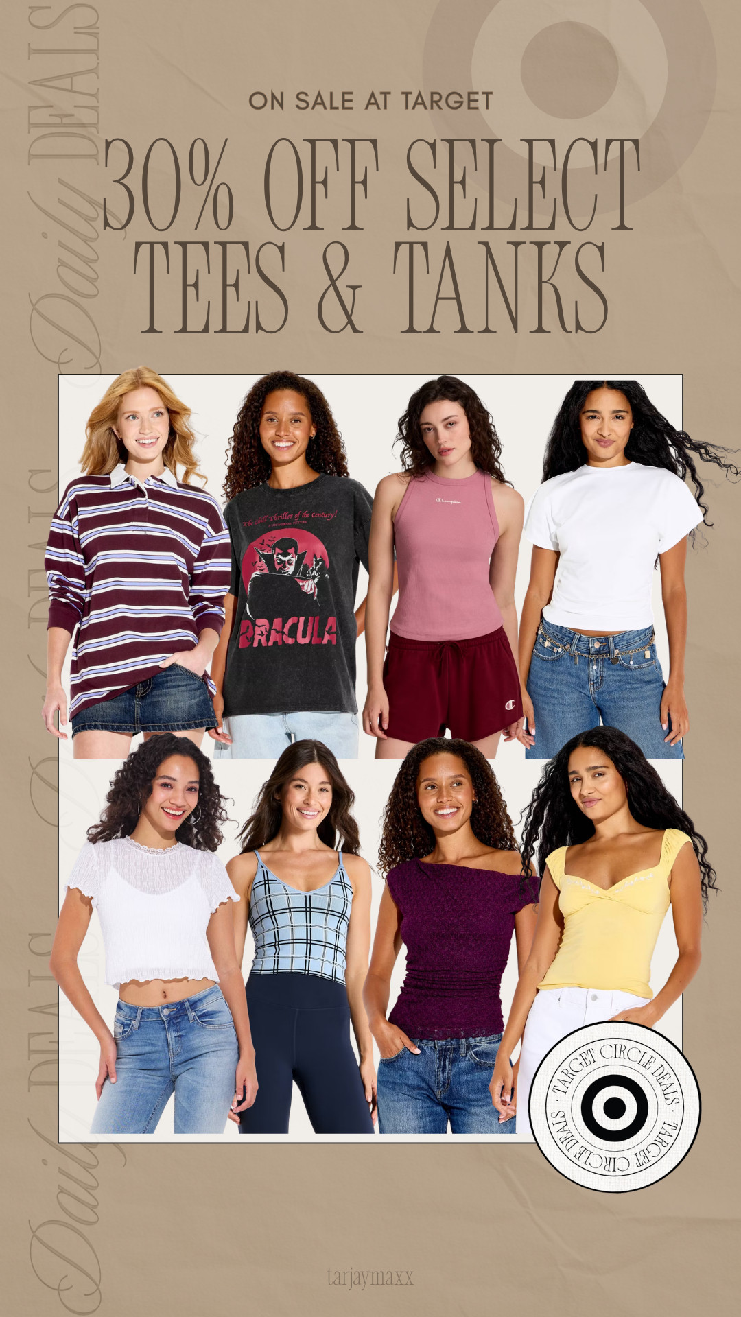 The basics you wear with literally everything are 30% off 👏 Target tees and tanks are such an easy closet staple for layering now and transitioning into your fall outfits later.
wedding guest dress summer, teacher outfits, country concert outfits, date night outfits, fall outfits women, back to school teacher gift, business casual workwear, vacation outfits beach, summer outfits over 40, work outfits 

 #LTKgrwm #LTKootd #LTKSeasonal