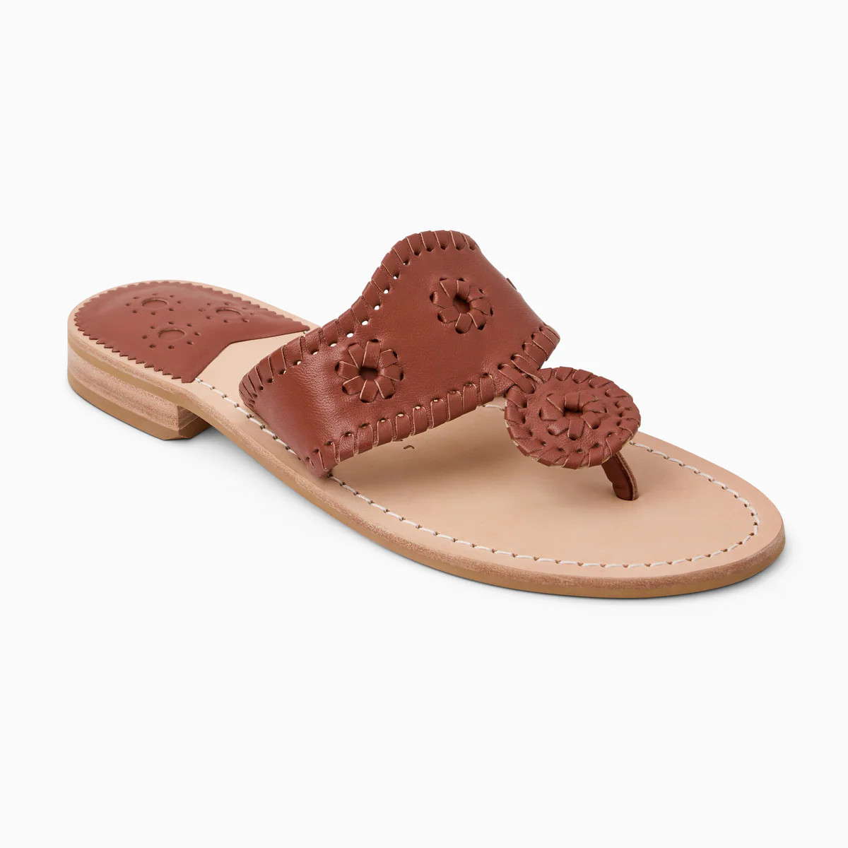Jacks Flat Sandal - Luggage | Jack Rogers