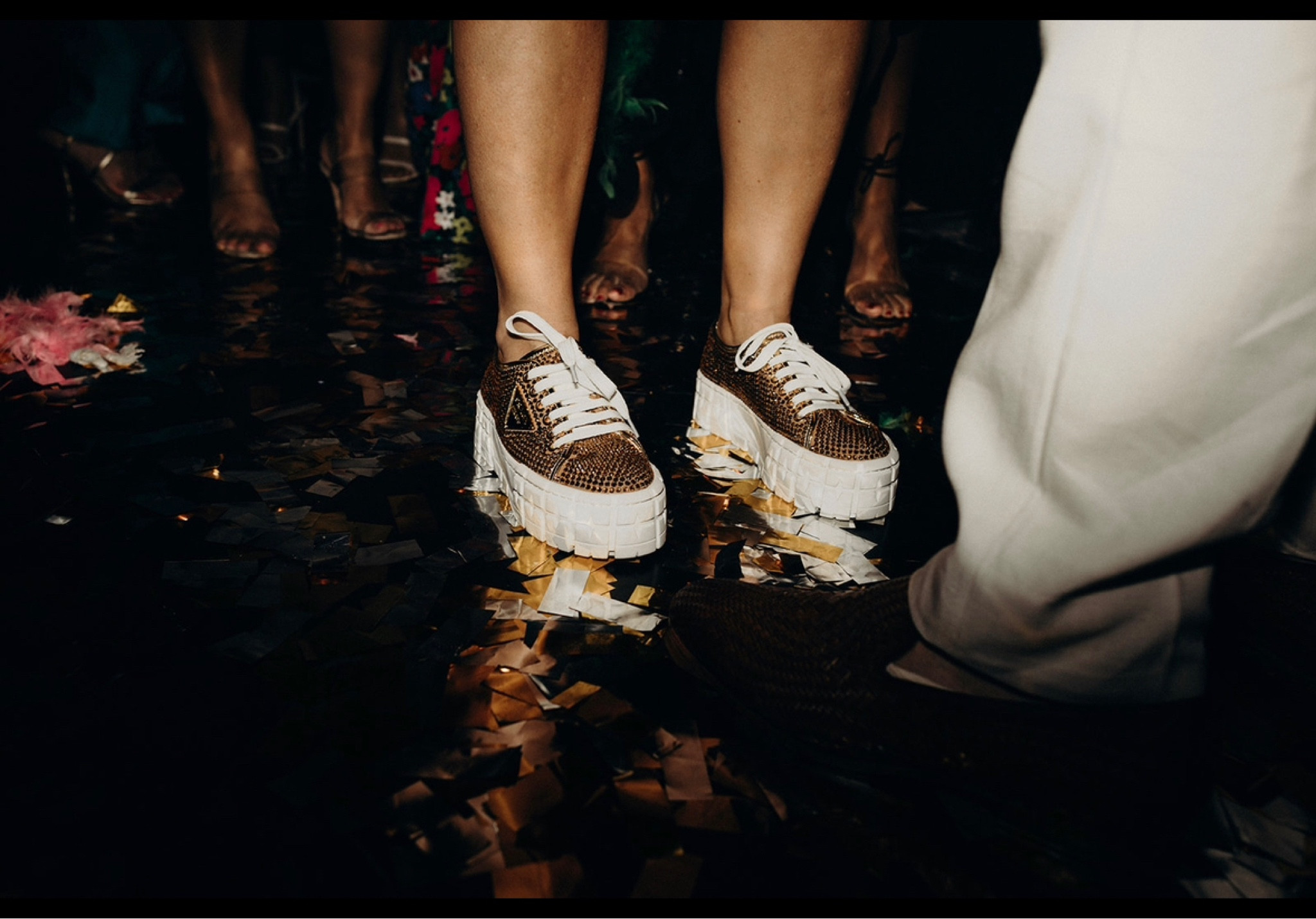 Biggest wedding splurge and best decision I’ve ever made. These Prada gold sneaks are everything and more  

#LTKshoecrush #LTKFind