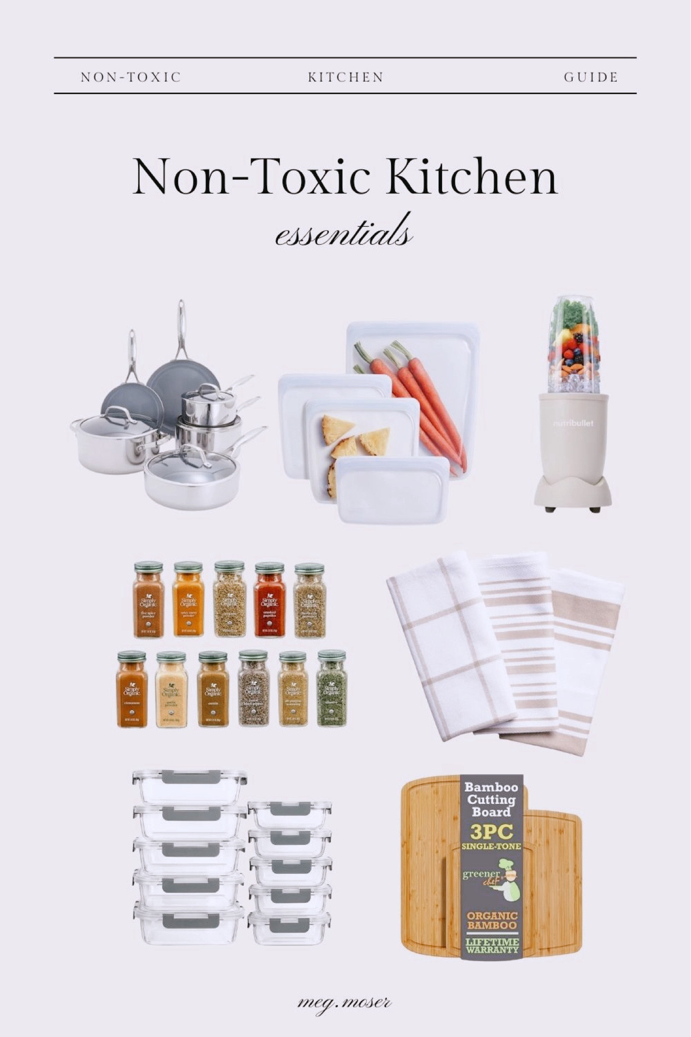 Upgrade your kitchen with these must-have non-toxic essentials!  From safe cookware to clean food storage, this guide will help you create a healthier, chemical-free kitchen. Say goodbye to harmful toxins and hello to a safer home! 

#NonToxicLiving #HealthyKitchen #CleanCooking #NonToxicCookware

#LTKGiftGuide #LTKHome #LTKFamily