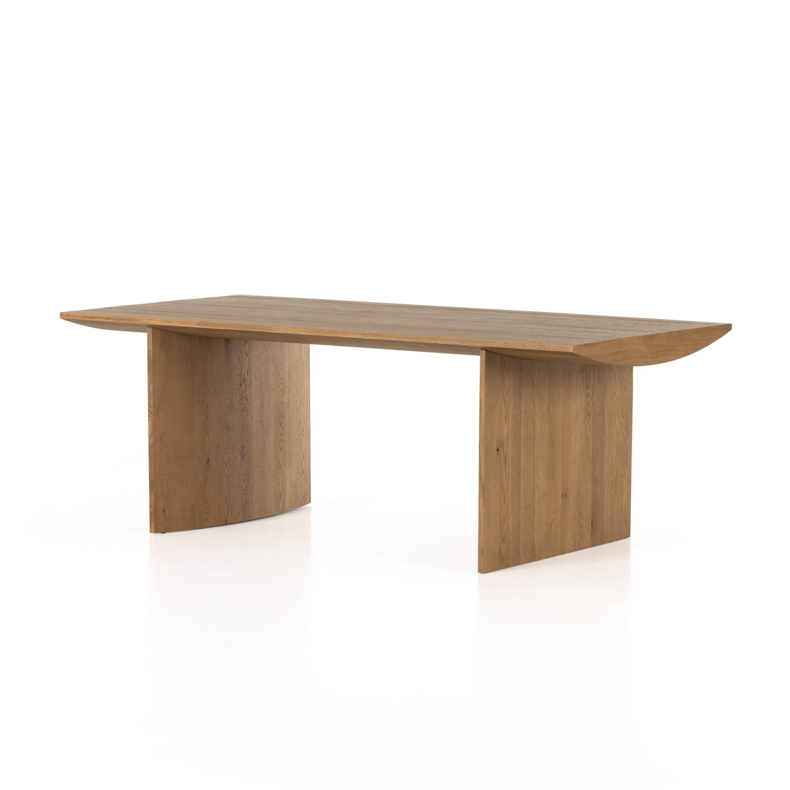 Miriam 84" Dining Table-Dusted Oak Veneer - 84W x 40D x 30H - Overstock - 43715926 | Overstock