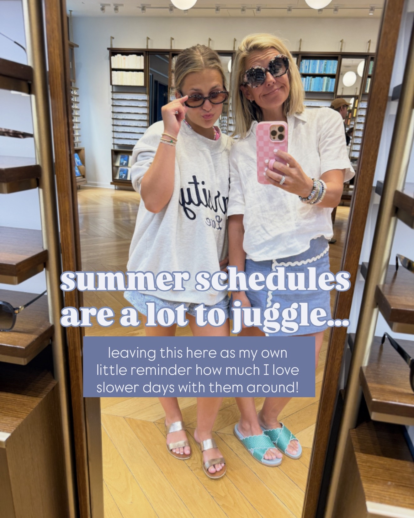 Summer schedules are a lot to juggle…just leaving this here as my own reminder how much i’ve enjoyed this slower days with them around!

#LTKdayinmylife #LTKmomlife #LTKKids
