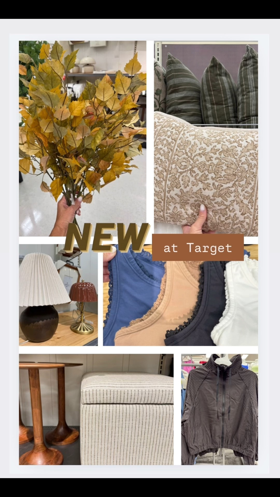 New finds at Target. Target home. Target style.

#LTKSeasonal #LTKOver40 #LTKHome