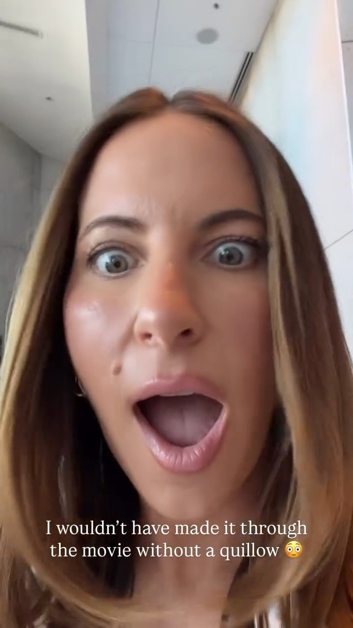 I wouldn’t have made it through the movie without a quillow 😳