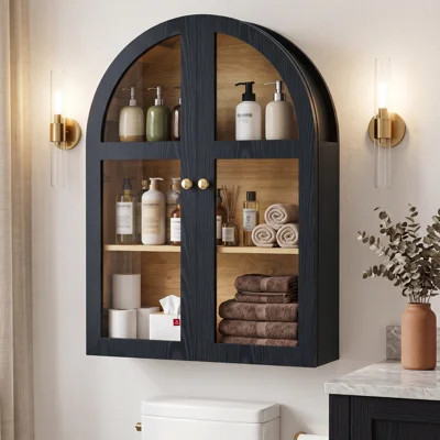 31.5" Arched Wall Cabinet | Wayfair North America