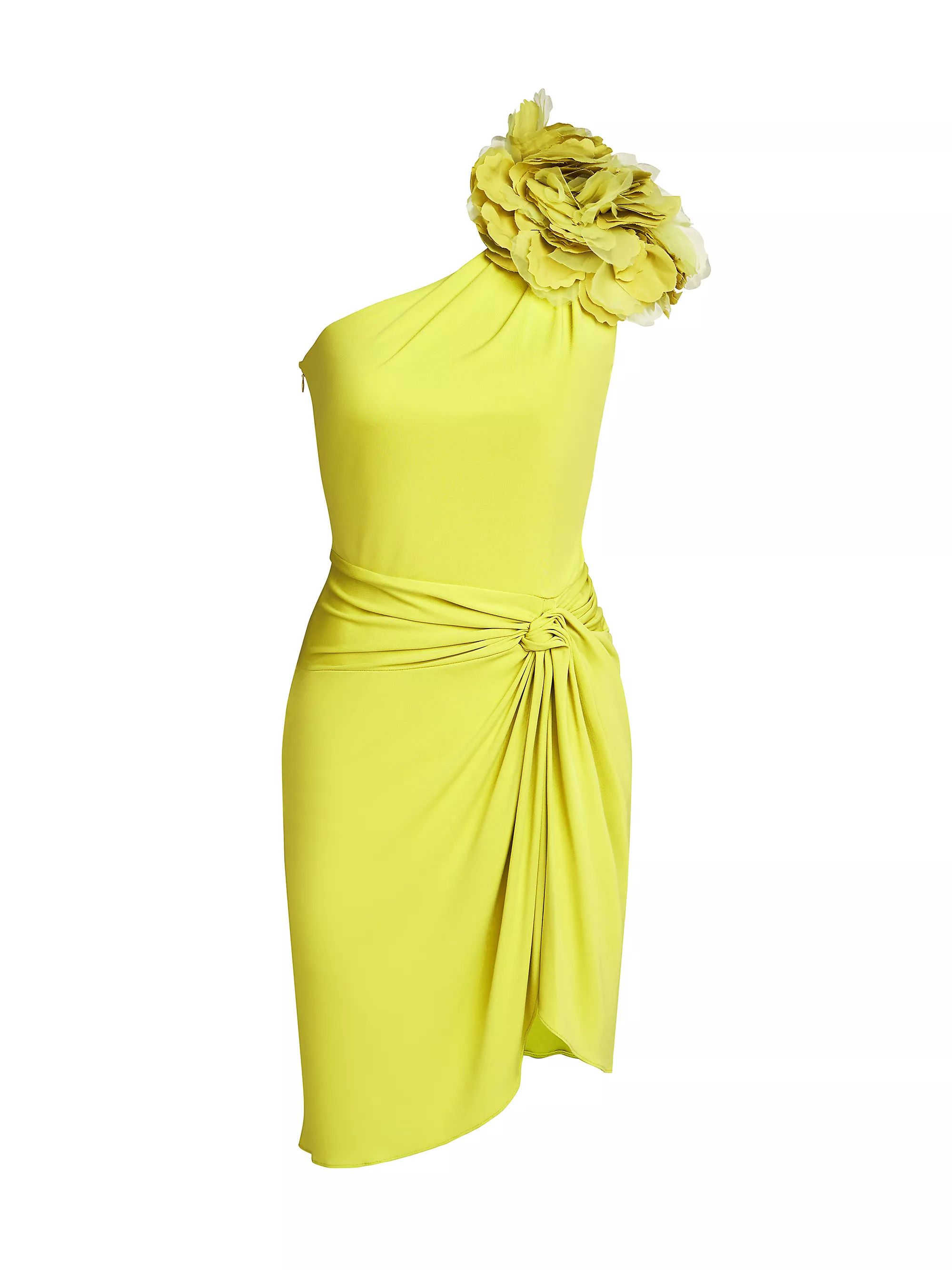 Marca Jersey Rosette Cocktail Dress | Saks Fifth Avenue