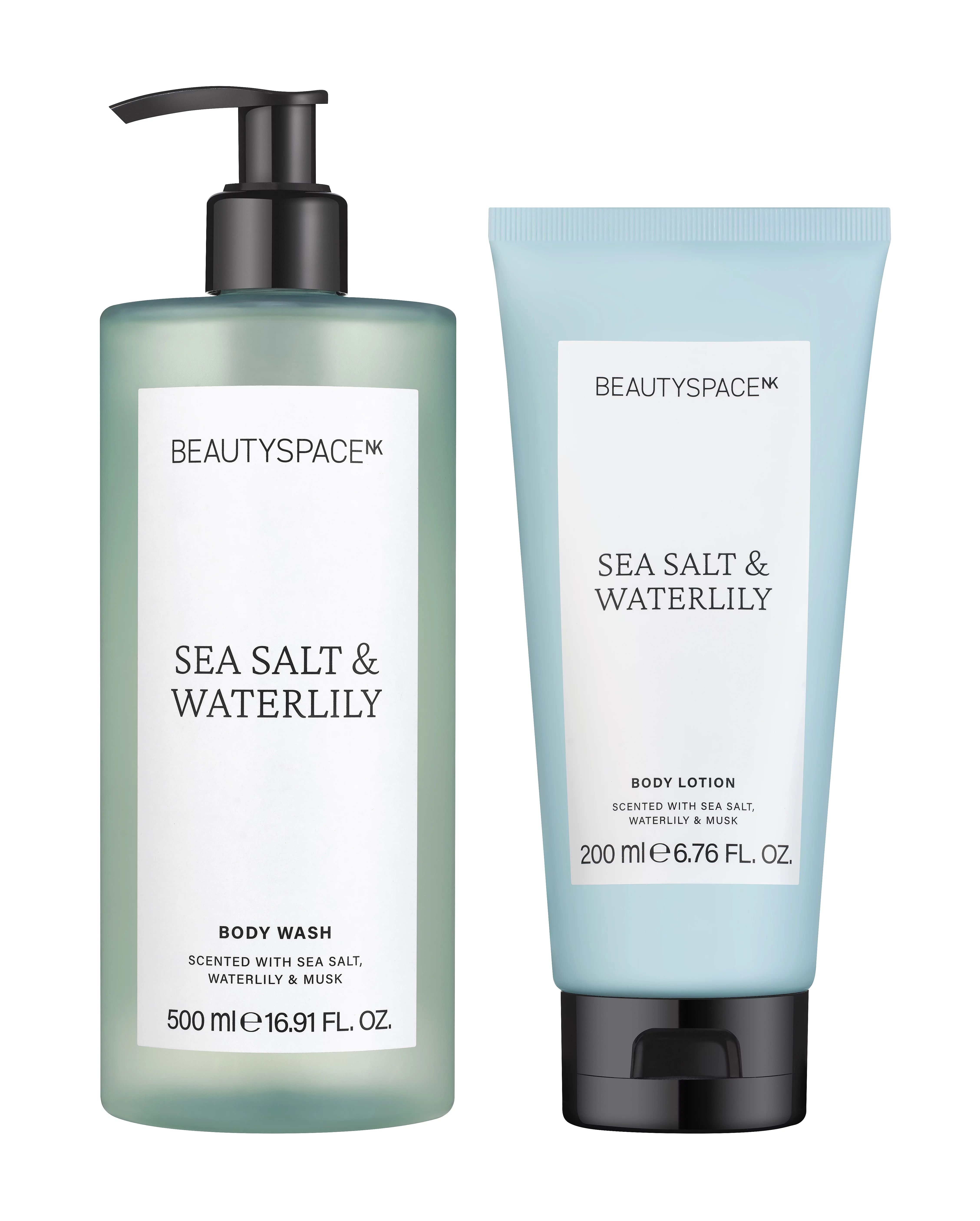 Beauty SpaceNK Sea Salt and Waterlily Body Duo Wash & Lotion, 2 Pack | Walmart (US)