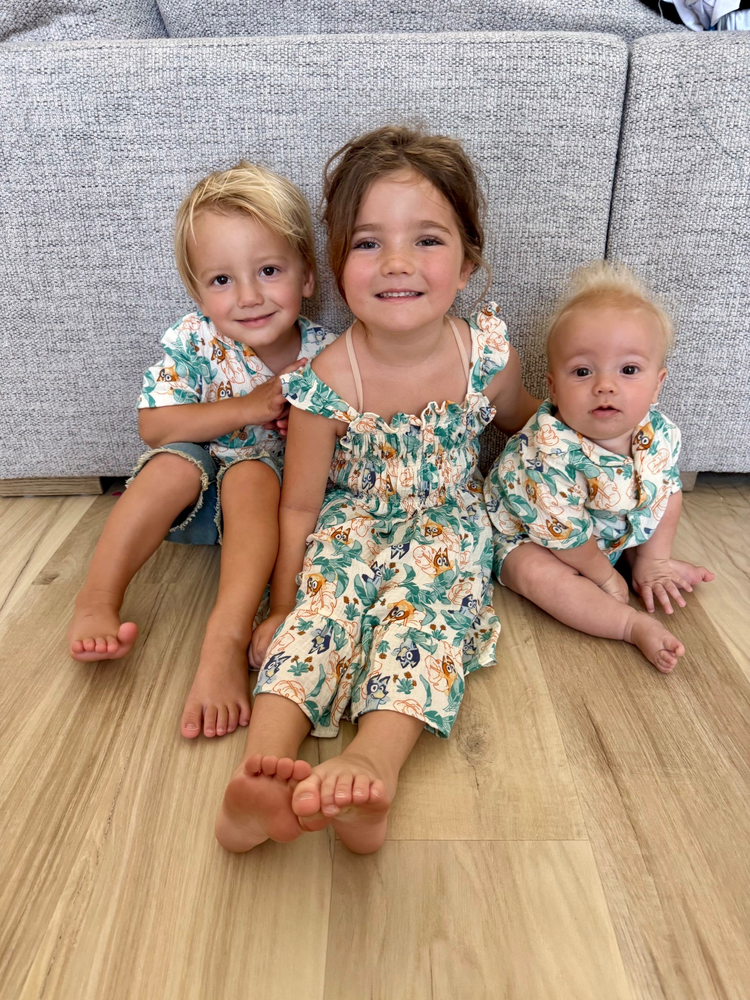 We might kind of love bluey. Perfect church fits - baby to toddler boy sets including shorts with button up shirt and dresses for girls. Size down one size in dress. These styles are currently by one, get one half off at target 

#LTKSaleAlert #LTKFamily #LTKKids