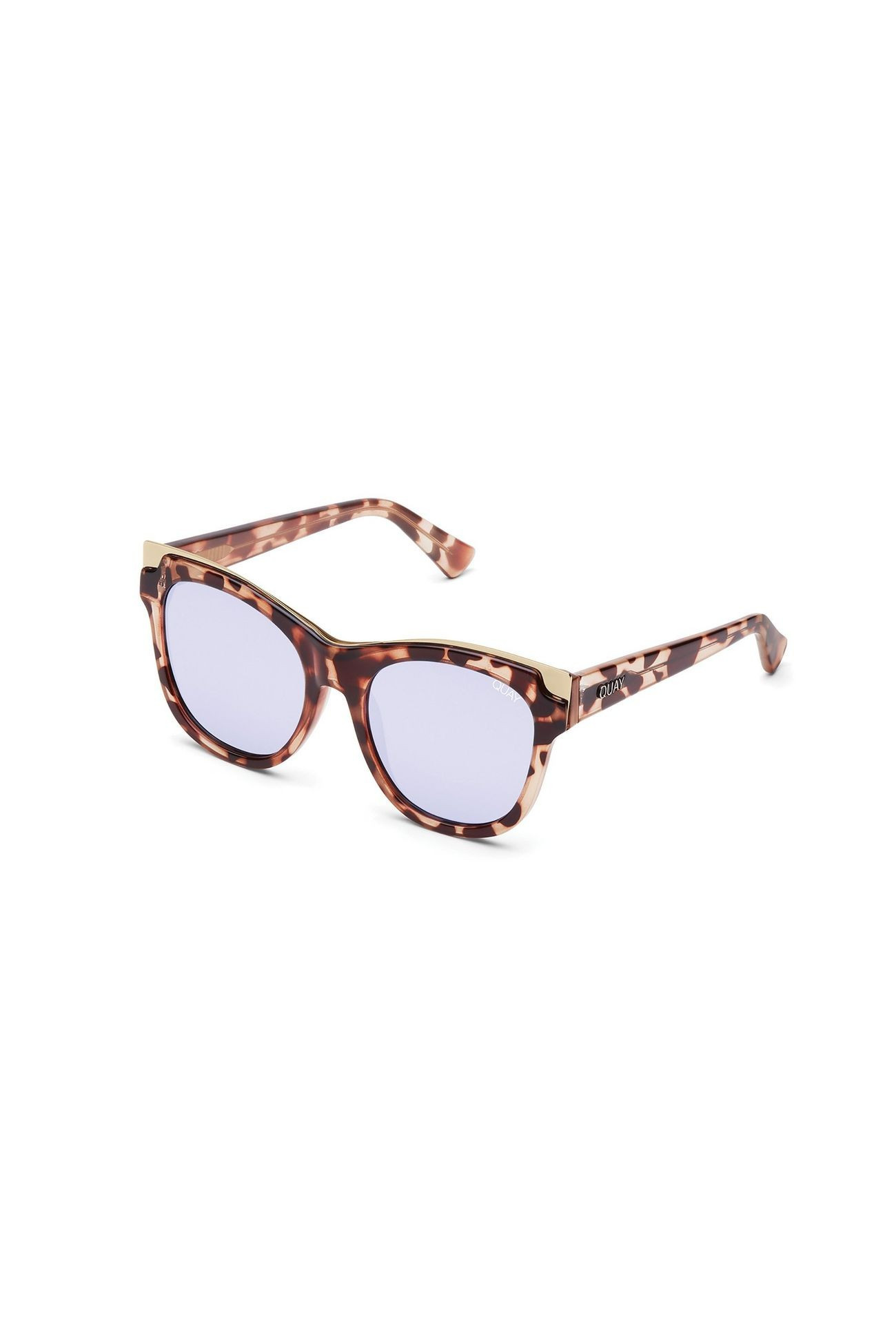**It's My Way Gold Sunglasses by Quay Australia | Topshop US