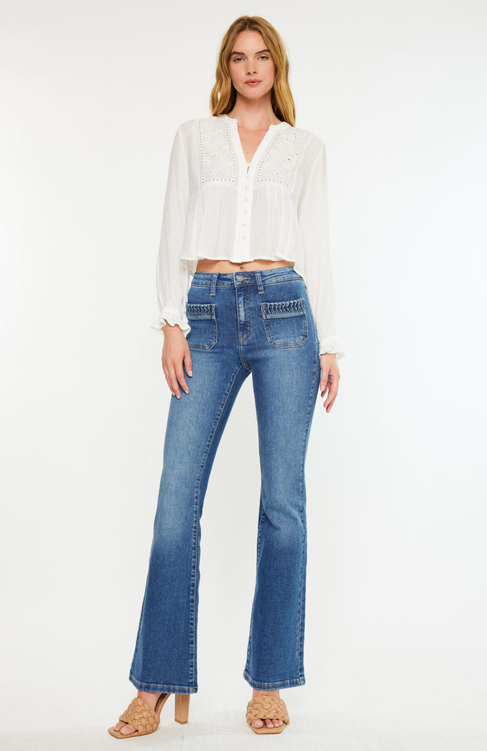 KanCan Kasey High Rise Flare Jeans | Nordstrom | Nordstrom