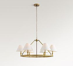 Chambers Metal Round Chandelier (36"-60") | Pottery Barn (US)