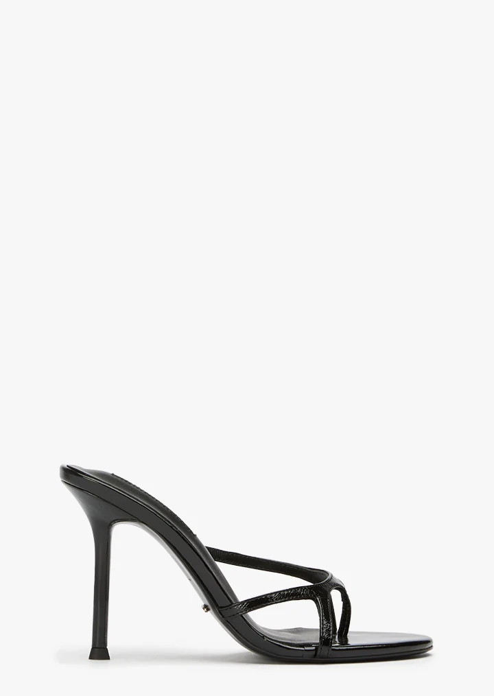 Dima Black Nappa Patent | Tony Bianco US