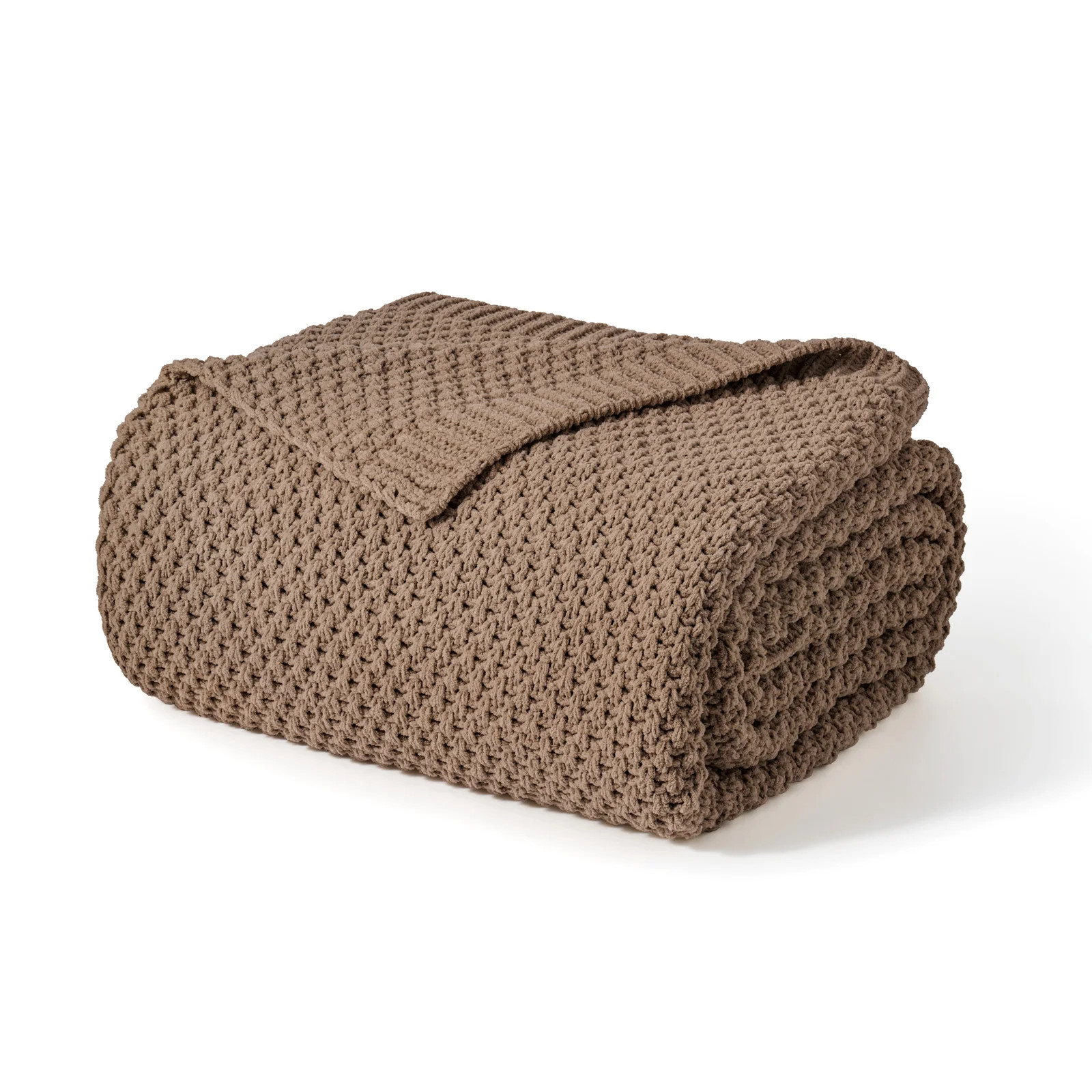 Chunky Chenille Knit Throw Blanket | Joss & Main