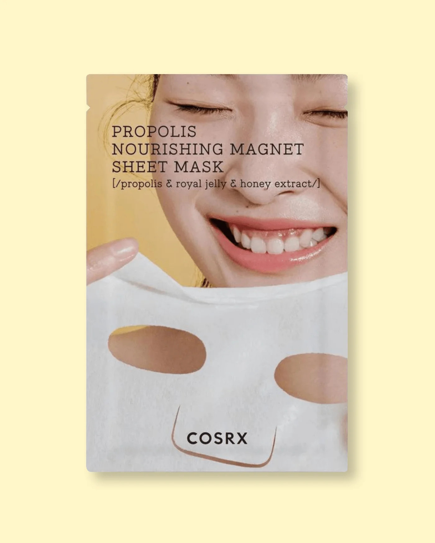 COSRX Full Fit Propolis Nourishing Magnet Sheet Mask (1 Sheet) | Soko Glam | Soko Glam