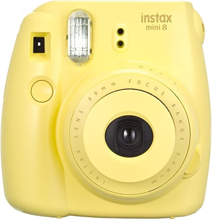 Fujifilm Instax Mini 8 Instant Camera (Yellow) (Discontinued by Manufacturer) | Amazon (US)